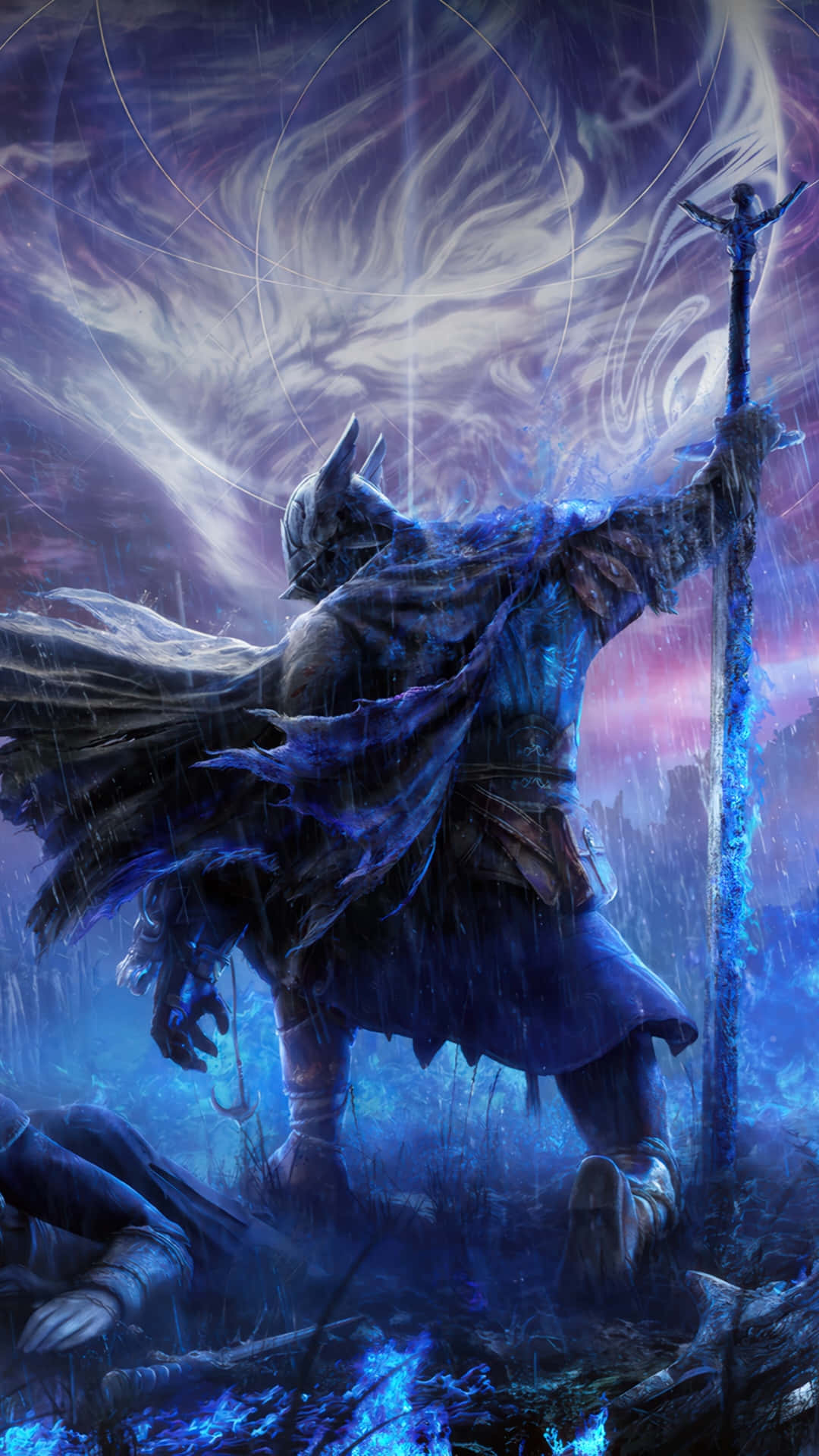 Nightreign Warrior, Elden Ring, hooded warrior, Full HD Phone Wallpaper