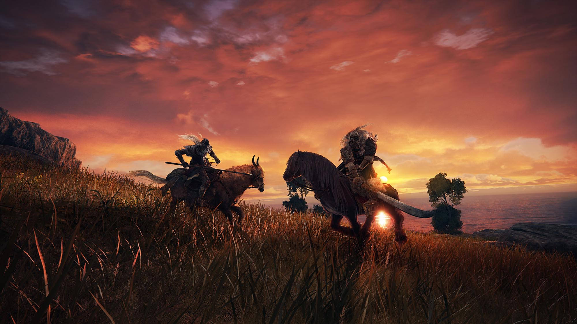 Elden Ring, dusk, sunset, Full HD Desktop Wallpaper