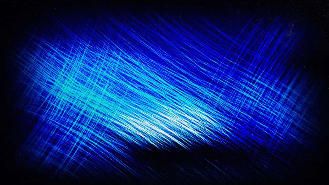 Electric Blue, deep black canvas, vibrant electric blue streaks, SD Desktop Wallpaper
