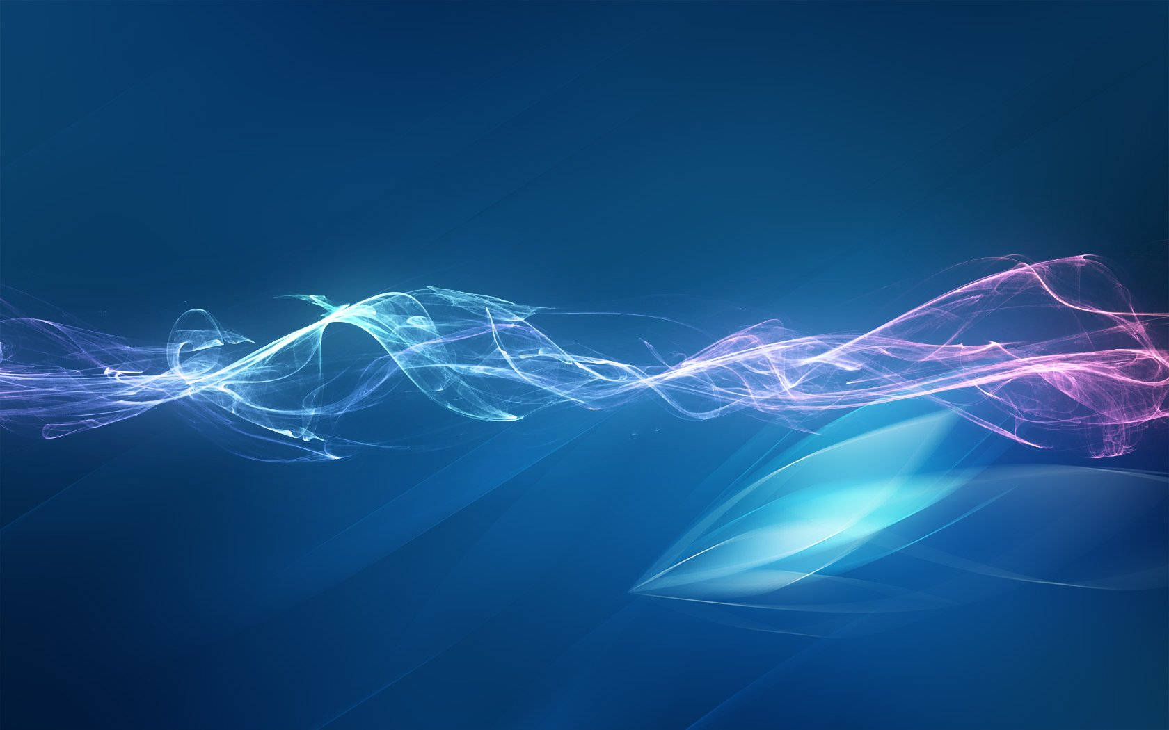 electric current, blue and pink energy, glowing ribbons, HD Desktop Wallpaper
