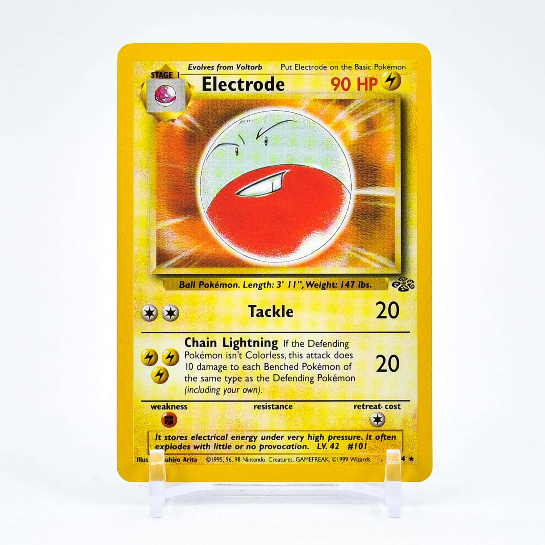 Electrode, yellow, grinning face, HD Desktop Wallpaper