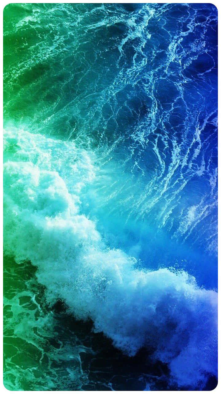 Elegant, blue, green, HD Phone Wallpaper