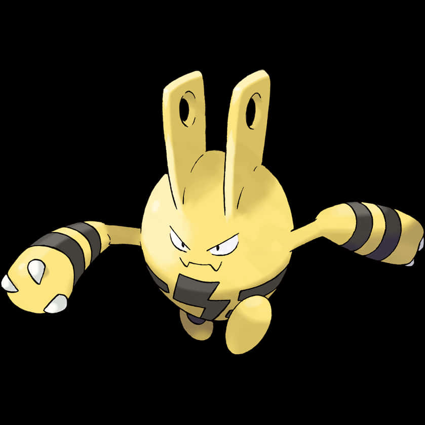 Elekid, yellow, black, SD Desktop Wallpaper