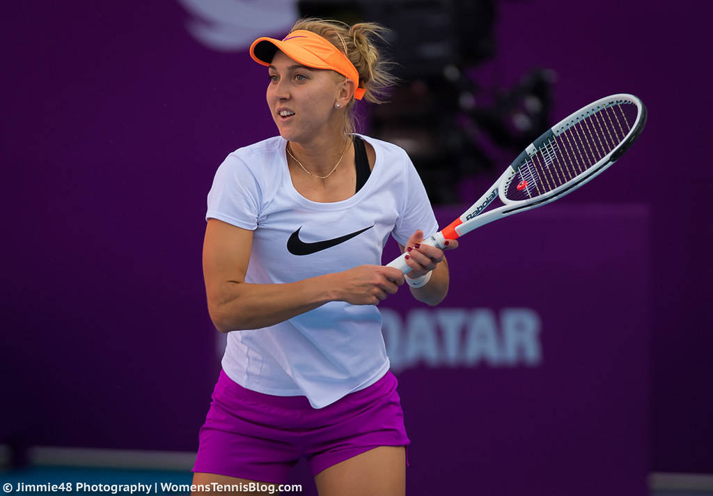 Elena Vesnina, white and purple gear, vibrant purple court, SD Desktop Wallpaper