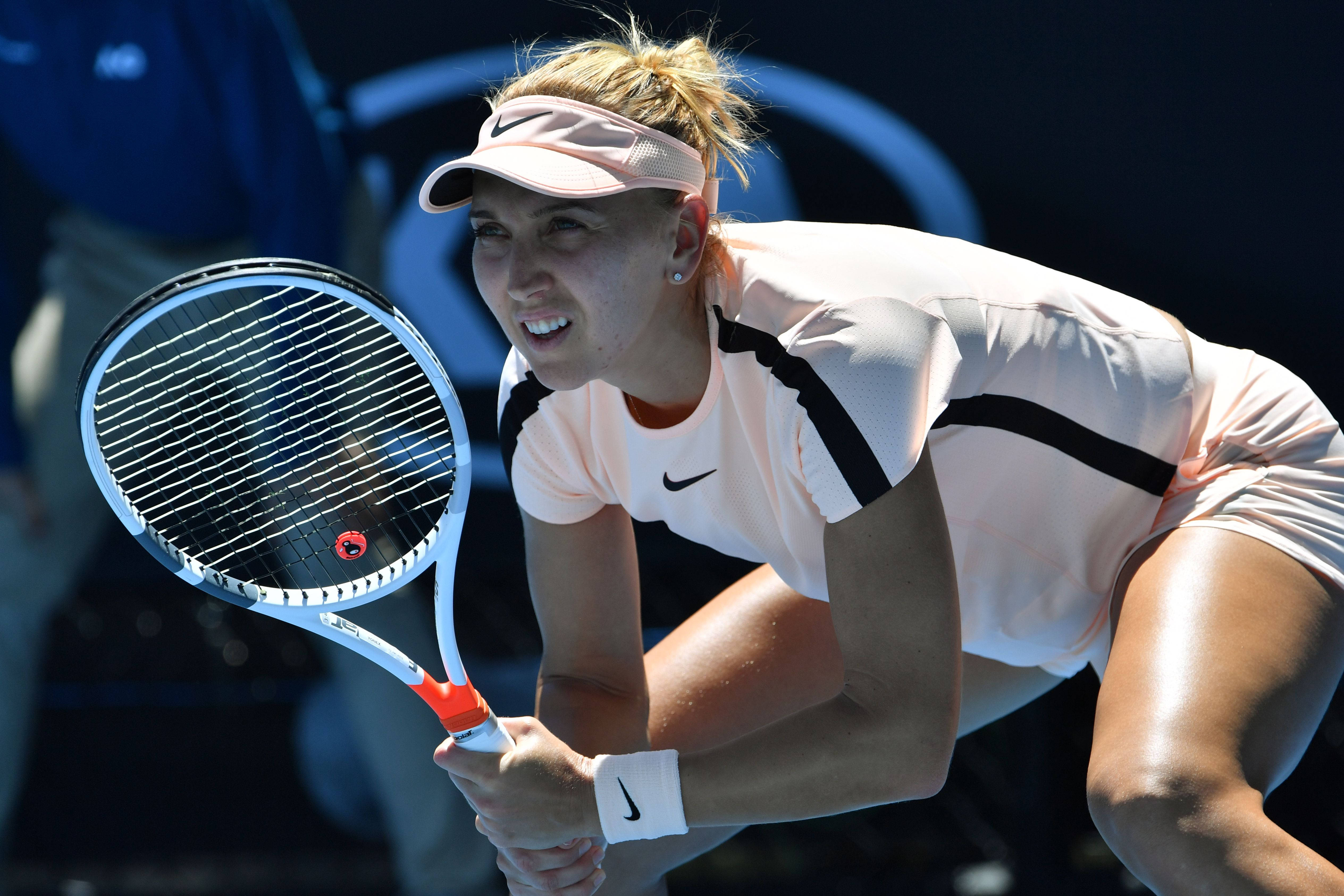 Elena Vesnina, tennis player, racket, 4K Desktop Wallpaper