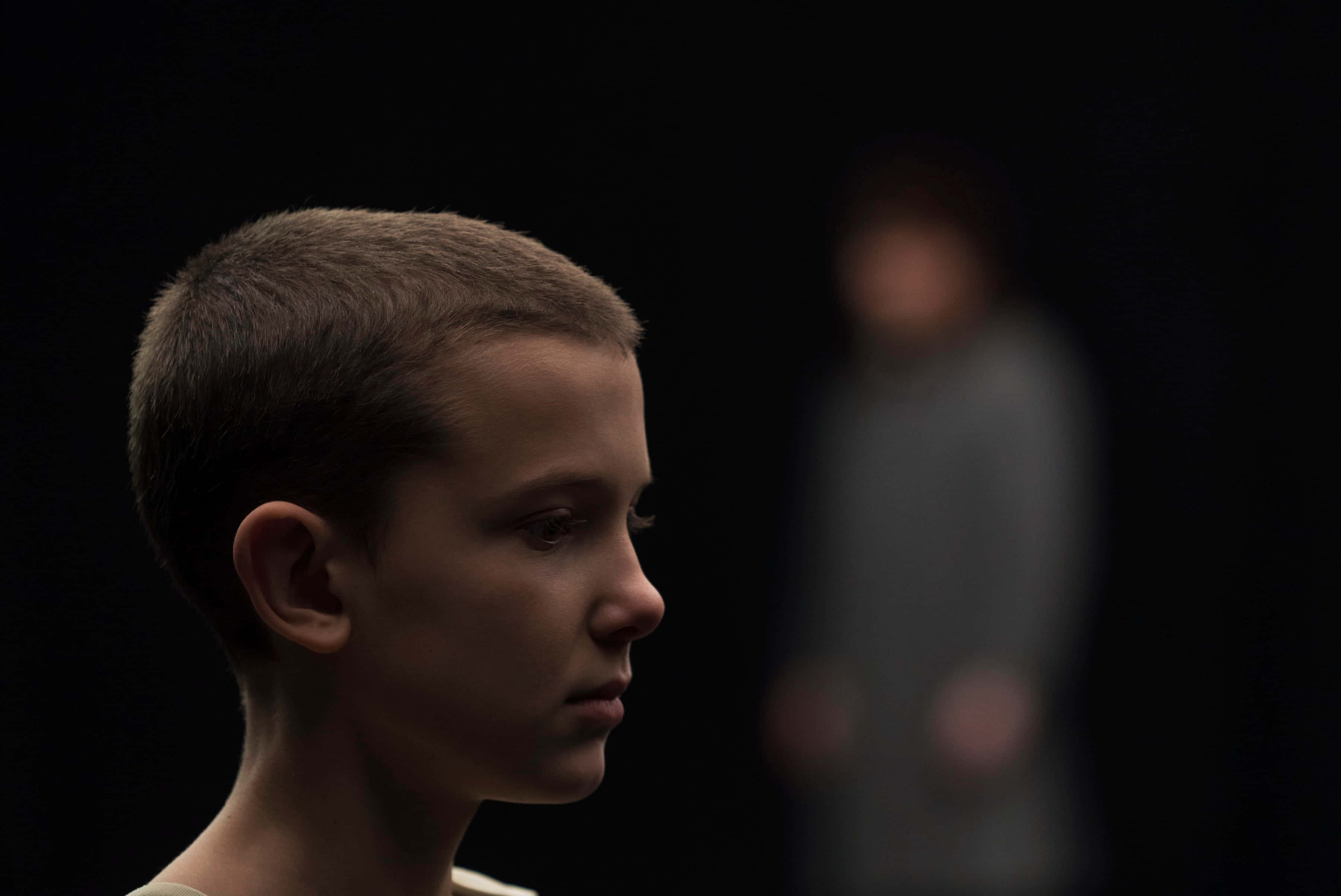 Eleven Stranger Things, short haired, young boy, 2K Desktop Wallpaper