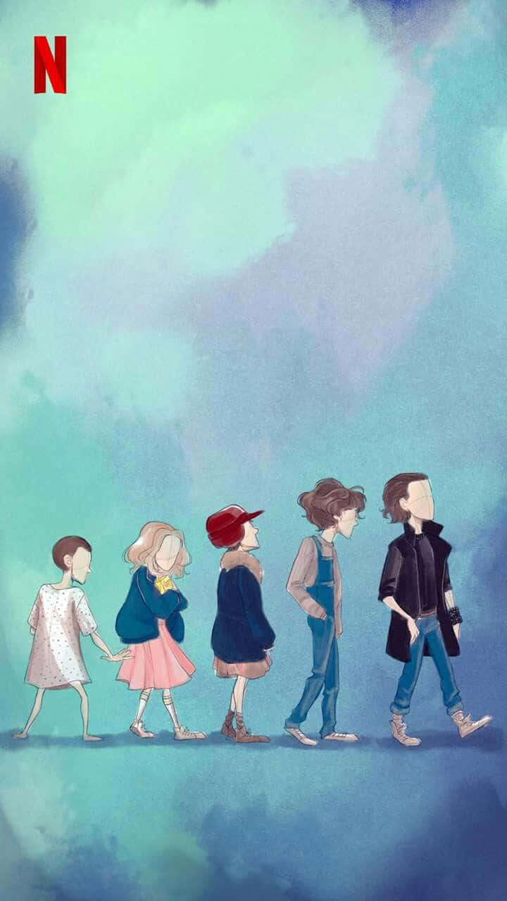 Eleven, Stranger Things, teal, HD Phone Wallpaper