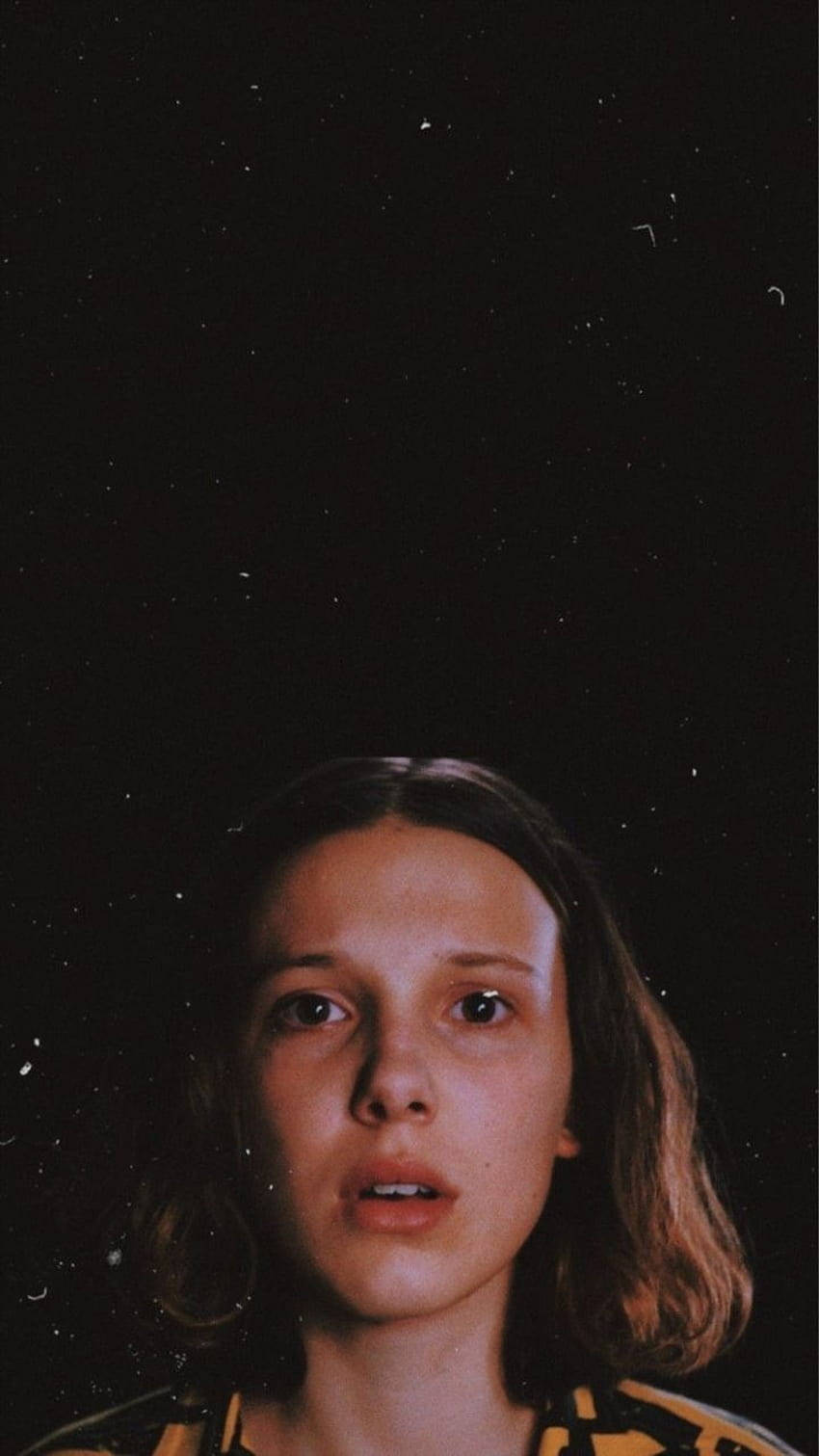 Eleven, Stranger Things, starry night sky, HD Phone Wallpaper
