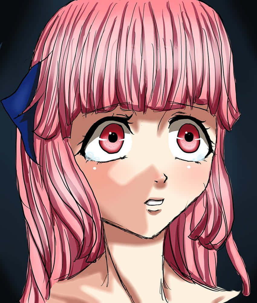 Mariko, Elfen Lied, pink hair, SD Phone Wallpaper