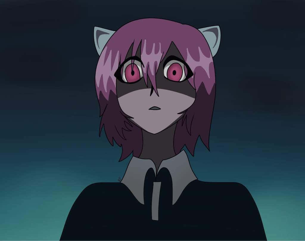 Elfen Lied, Nana, purple-haired, SD Desktop Wallpaper