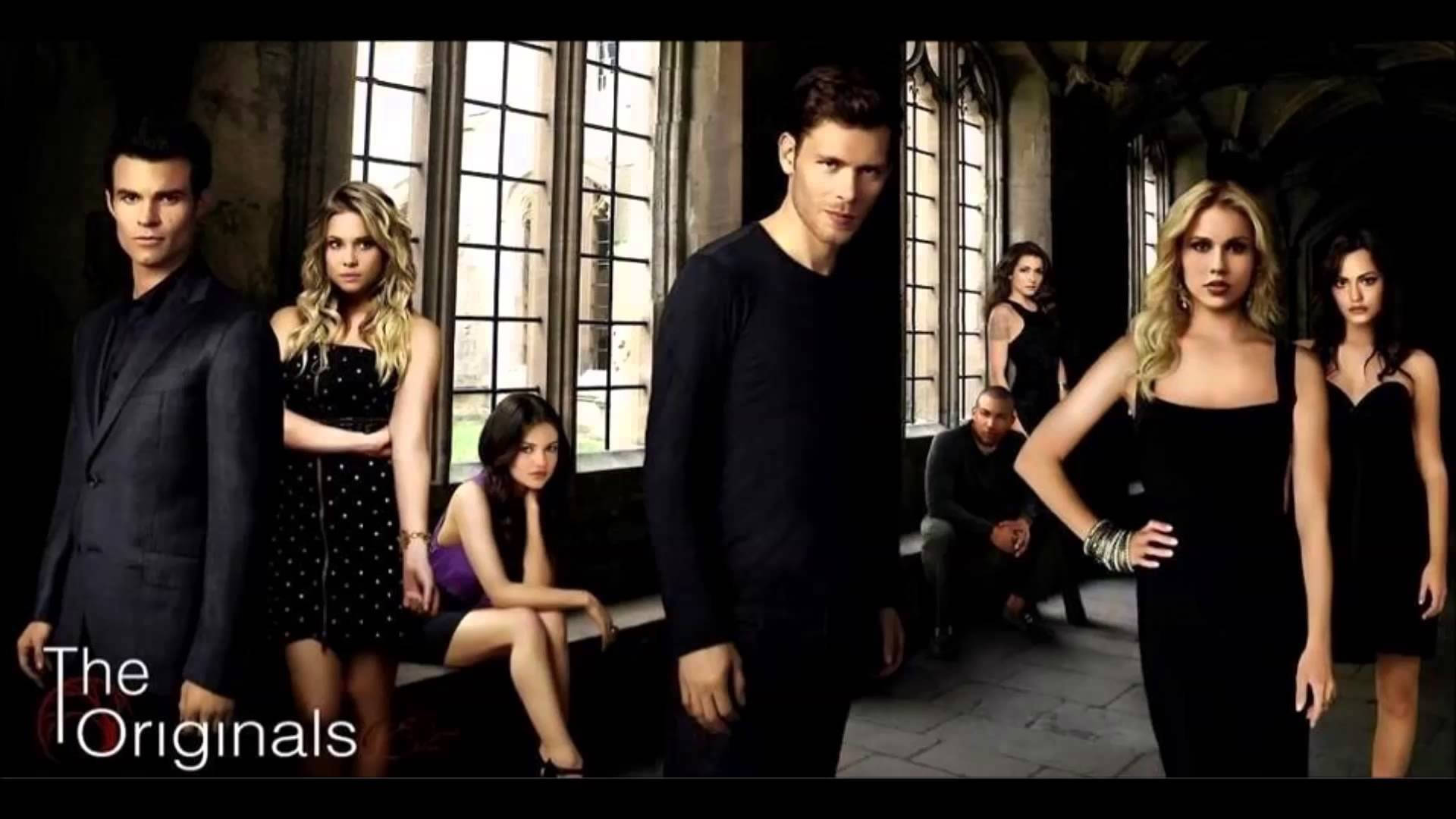 Elijah Mikaelson, gothic stone hall, tall windows, Full HD Desktop Wallpaper