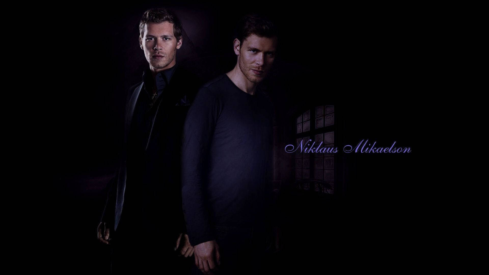 Elijah Mikaelson, dark clothing, shadowed silhouette, Full HD Desktop Wallpaper