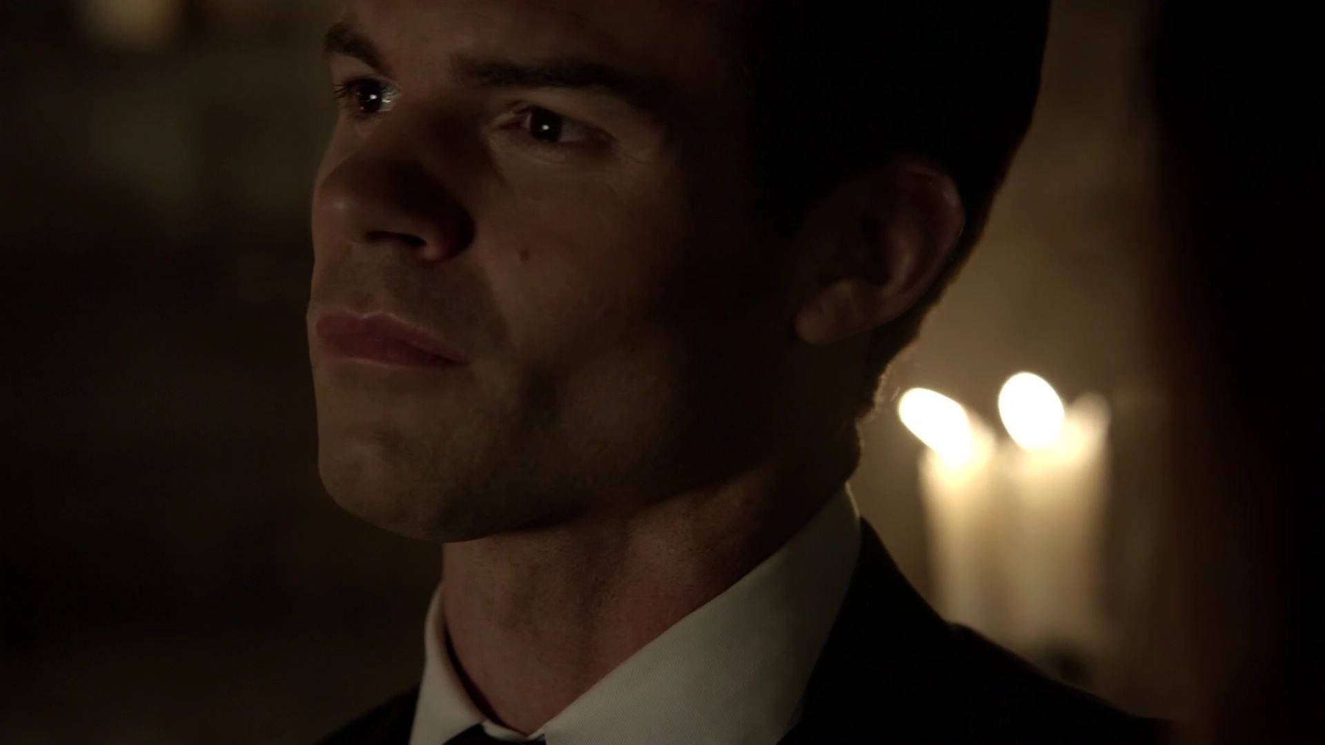 Elijah Mikaelson, candle, suit, Full HD Desktop Wallpaper