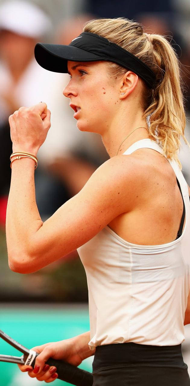 Elina Svitolina, side profile, clay court, HD Phone Wallpaper