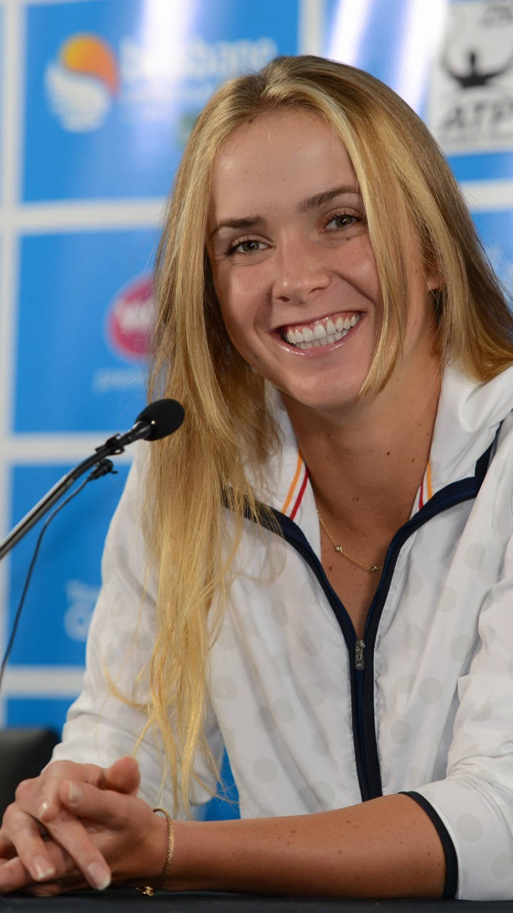 Elina Svitolina, press conference, white jacket, HD Phone Wallpaper