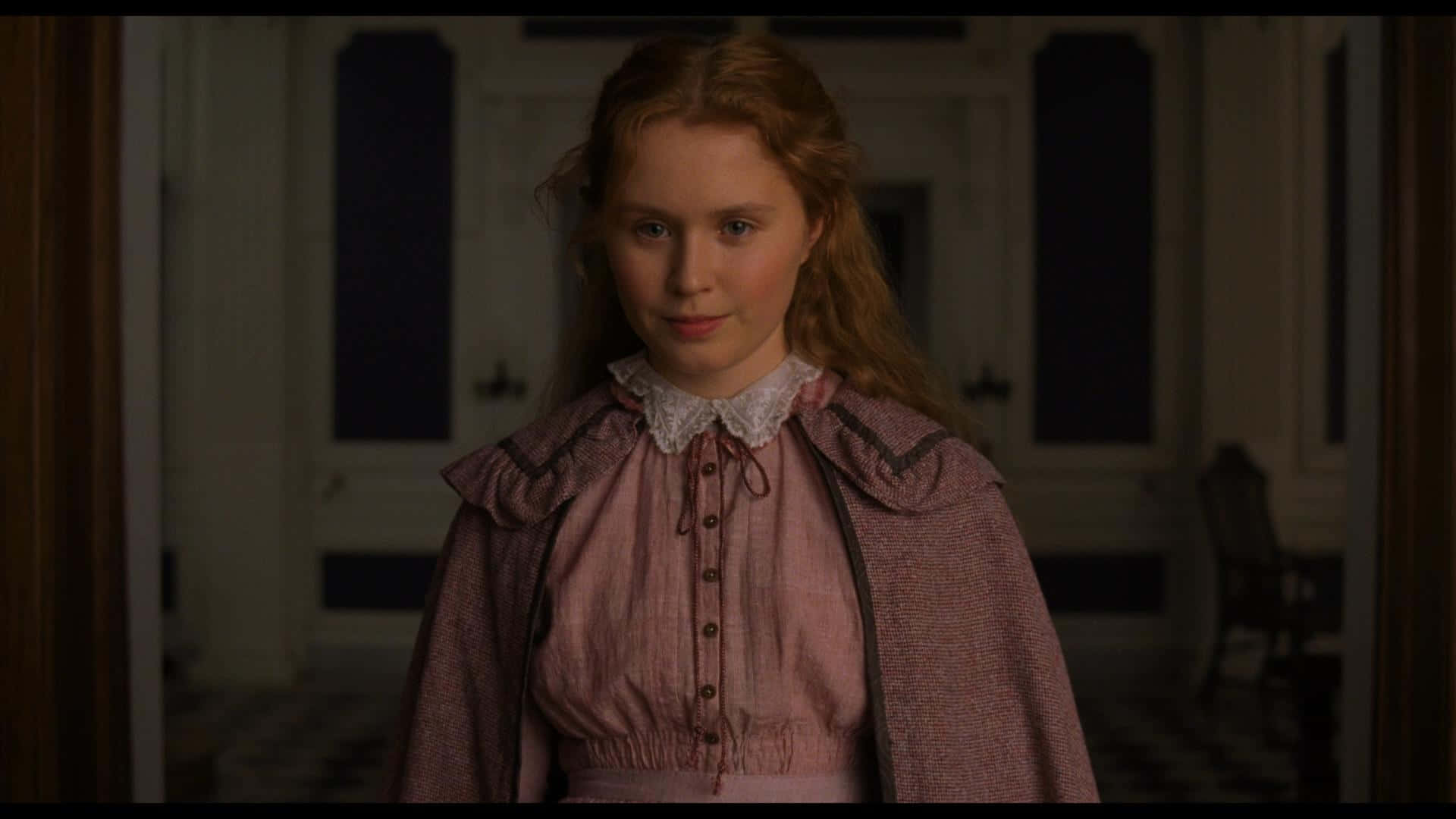 Eliza Scanlen, period drama, vintage pink blouse, Full HD Desktop Wallpaper