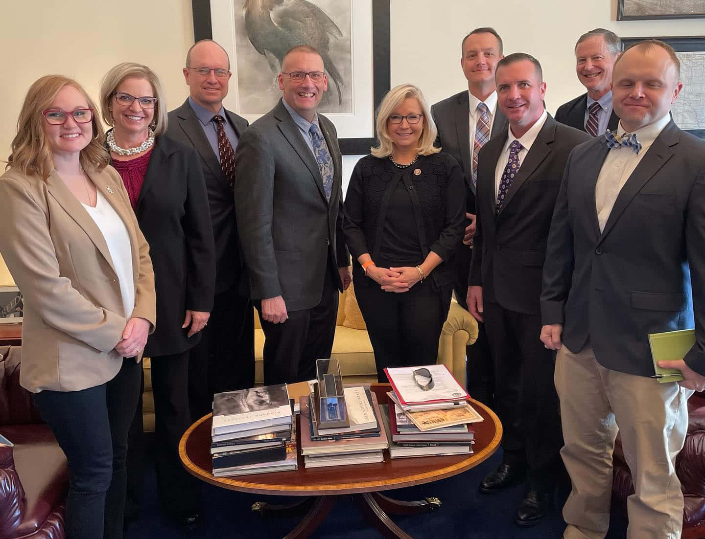 Elizabeth Cheney, lobbyists, formal office setting, HD Desktop Wallpaper