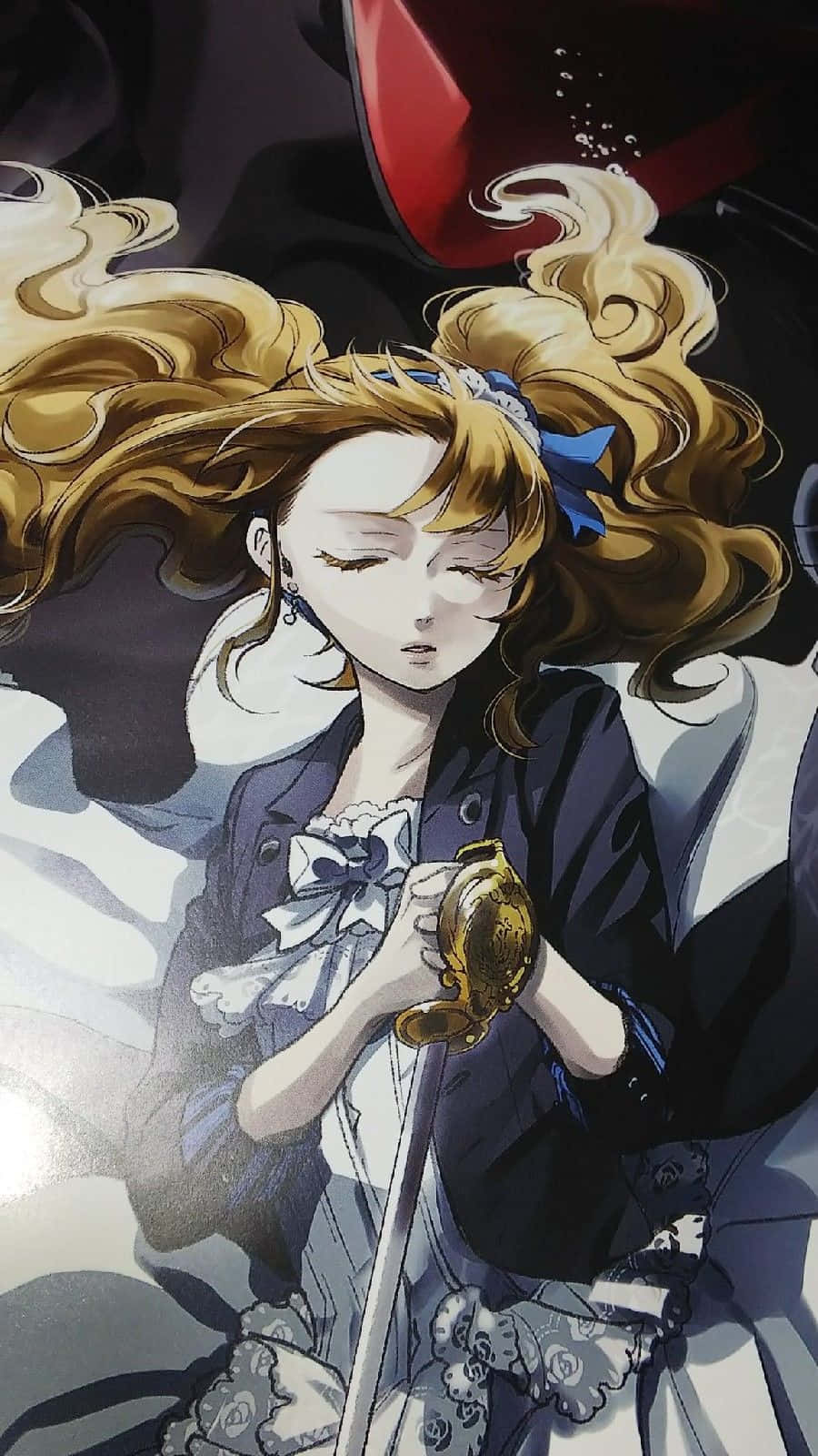 Elizabeth Midford, Victorian attire, blonde anime girl, HD Phone Wallpaper