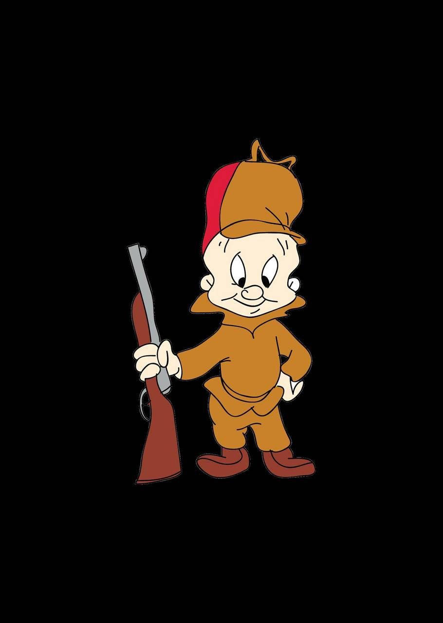 Elmer Fudd, woodpecker, brown hunting outfit, HD Phone Wallpaper
