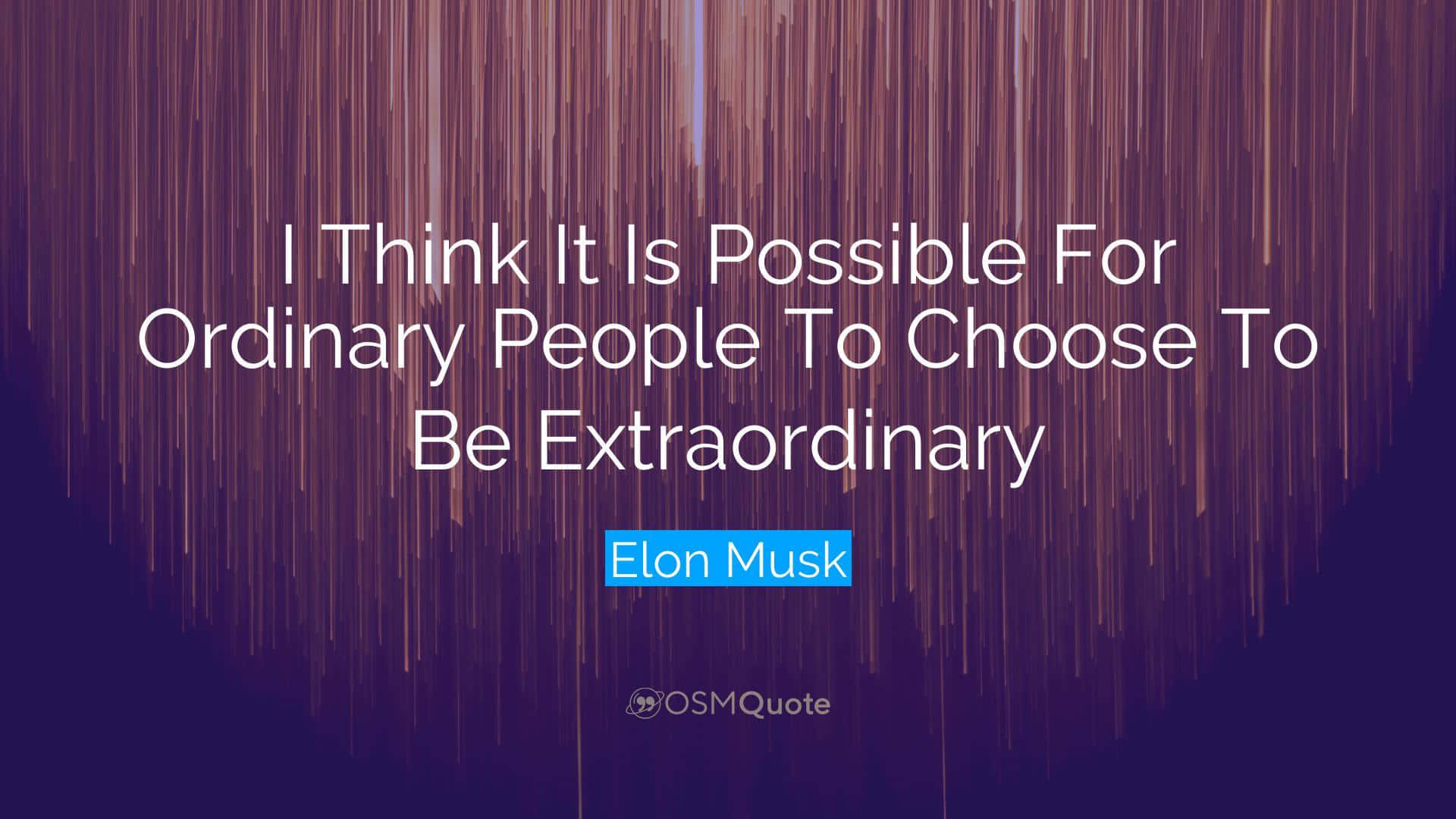 Elon Musk, dark purple background, glowing vertical streaks, Full HD Desktop Wallpaper