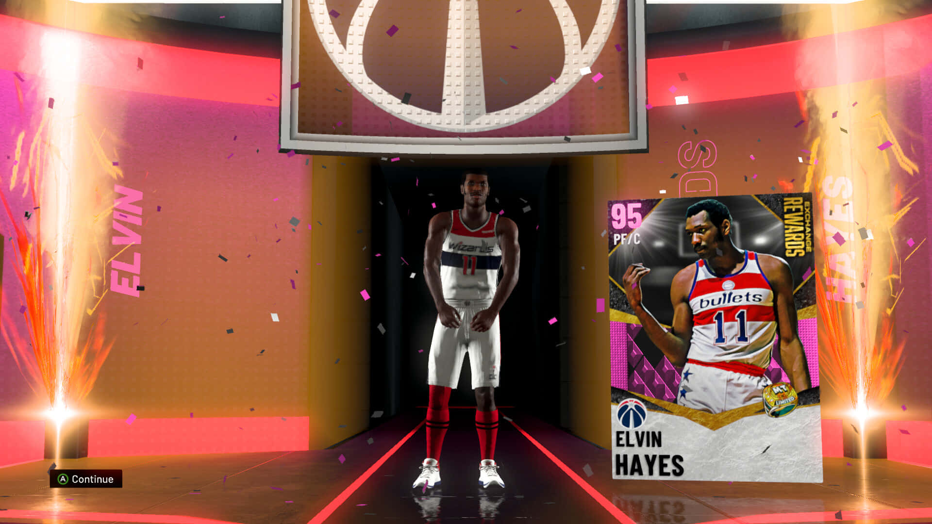 Elvin Hayes, white jersey, hoop, Full HD Desktop Wallpaper