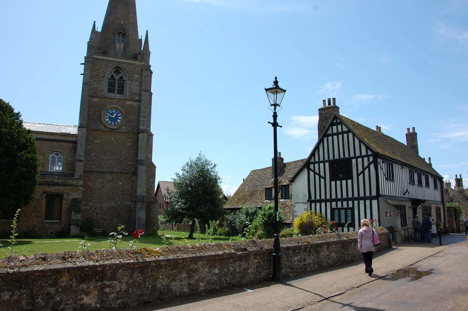 Ely, historic church, timber-framed building, HD Desktop Wallpaper