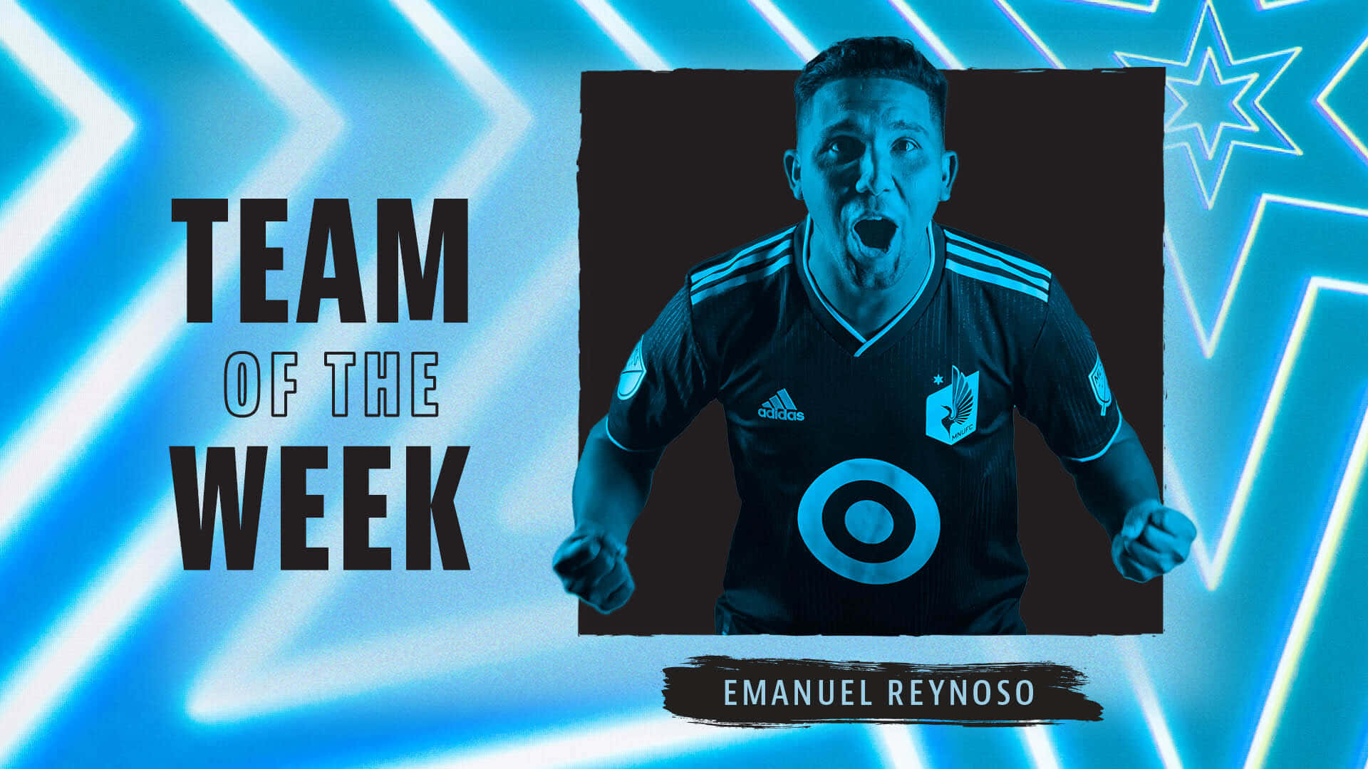 Emanuel Reynoso, Team Of The Week, blue jersey, Full HD Desktop Wallpaper