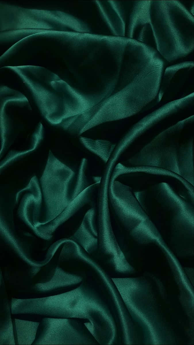 Emerald Green, 675 x 1200, silk fabric, SD Phone Wallpaper