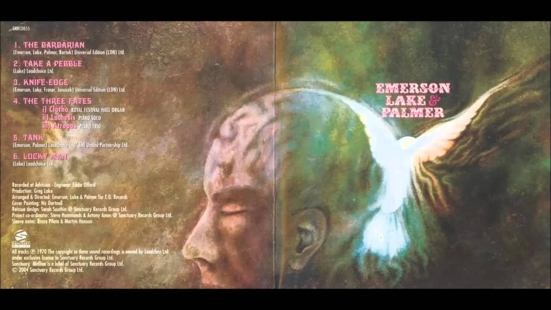 Emerson Lake And Palmer, studio album, human head, Full HD Desktop Wallpaper