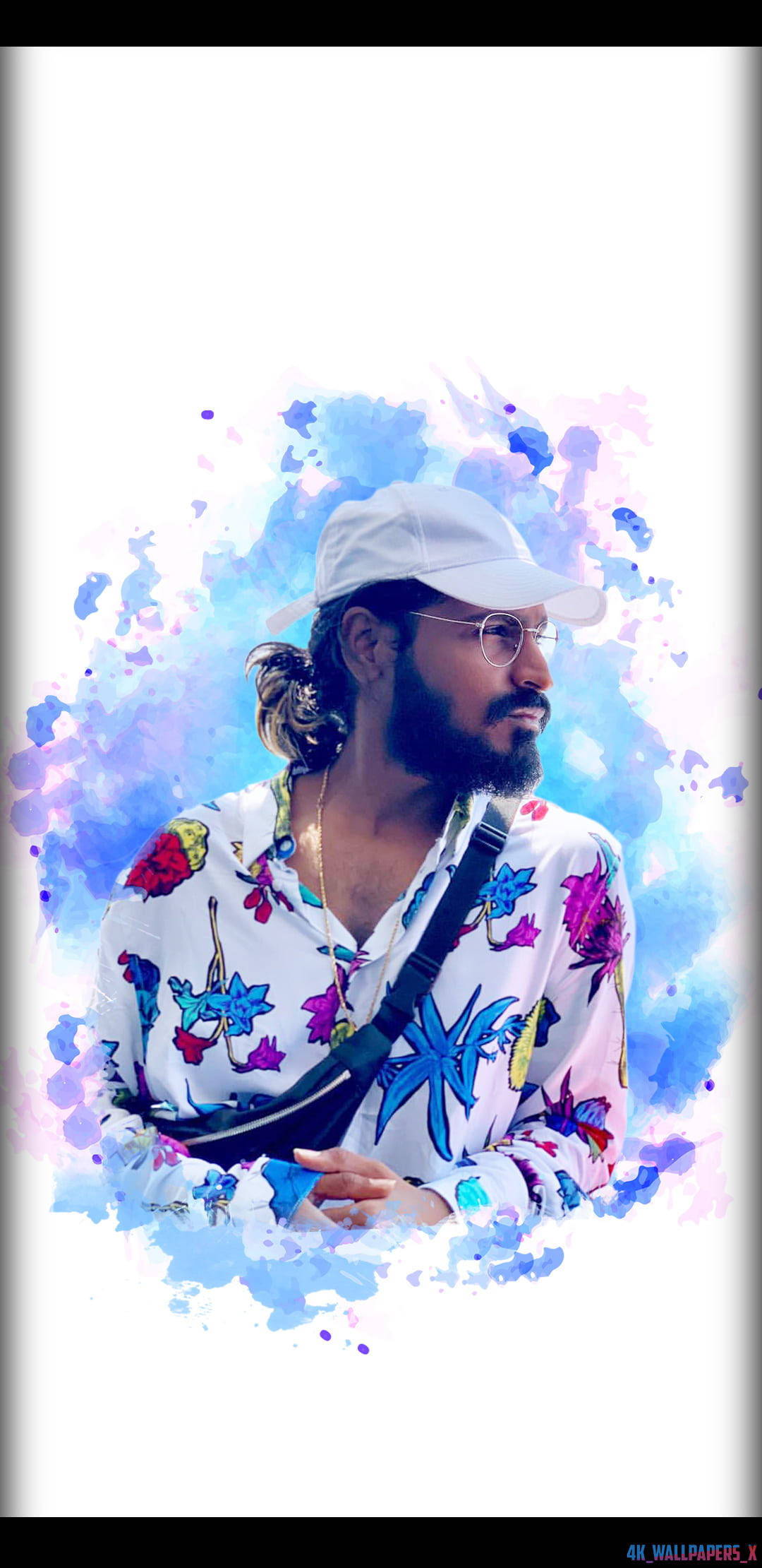 Emiway Bantai, beard, glasses, Full HD Phone Wallpaper