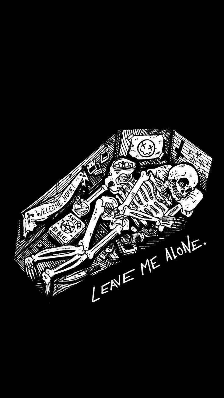 skeleton, open coffin, occult items, HD Phone Wallpaper