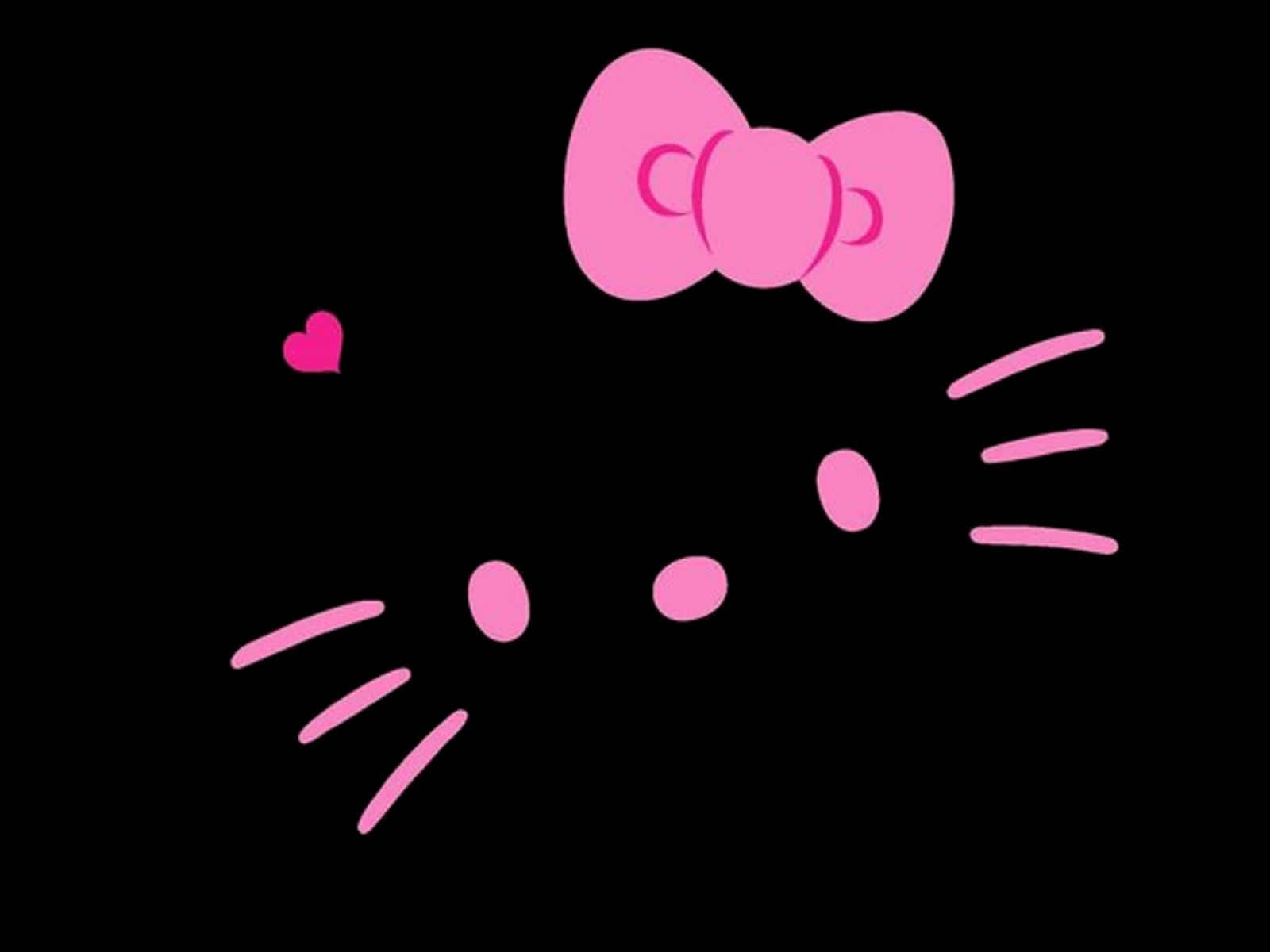 Emo Hello Kitty, Hello Kitty, pink, HD Desktop Wallpaper