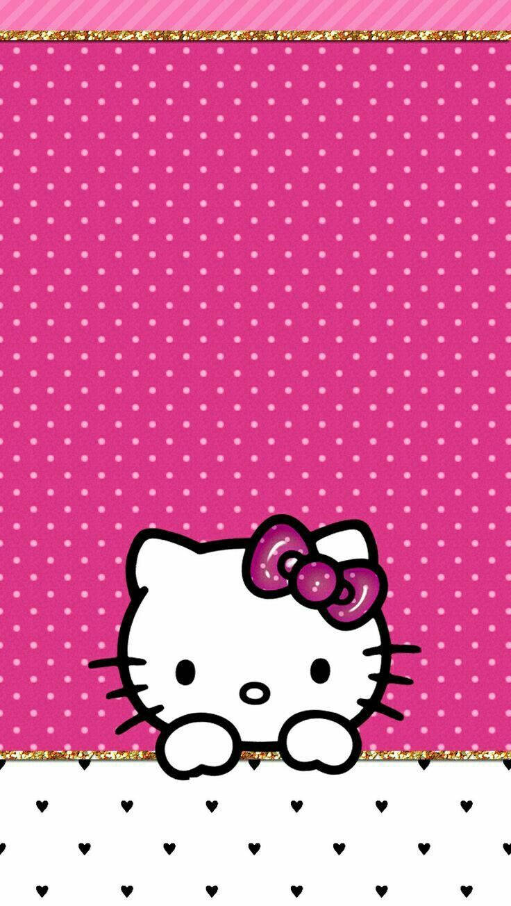 Hello Kitty, hot pink, white, HD Phone Wallpaper