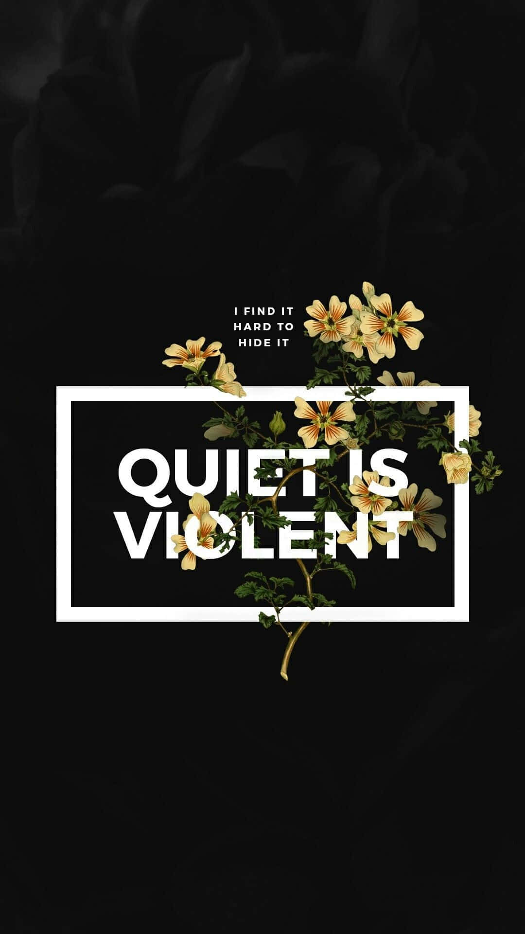 Emo iPhone, white text, black background, Full HD Phone Wallpaper