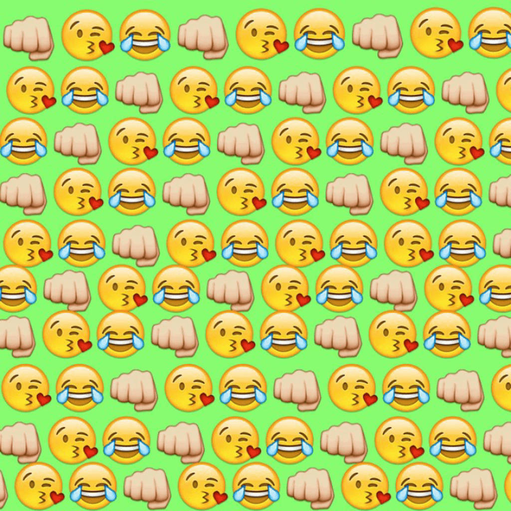 fist bump, laughing emoji, crying face emoji, SD Desktop Wallpaper