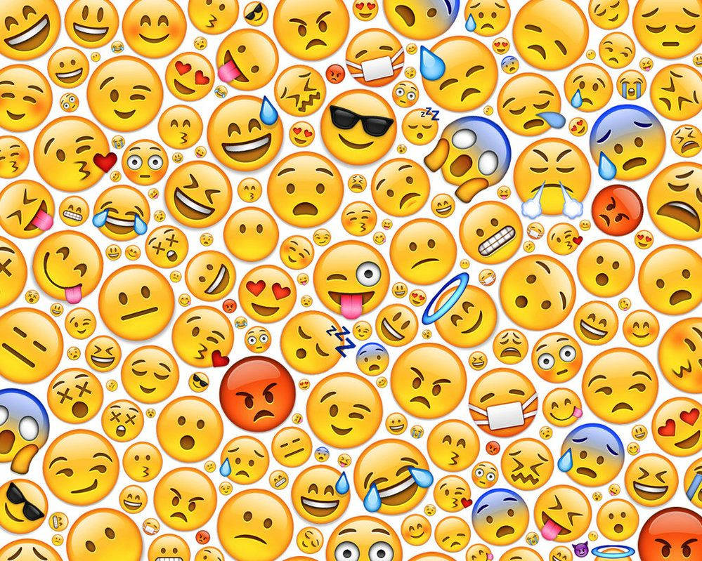 dope emojis, emoji faces, joy, SD Desktop Wallpaper