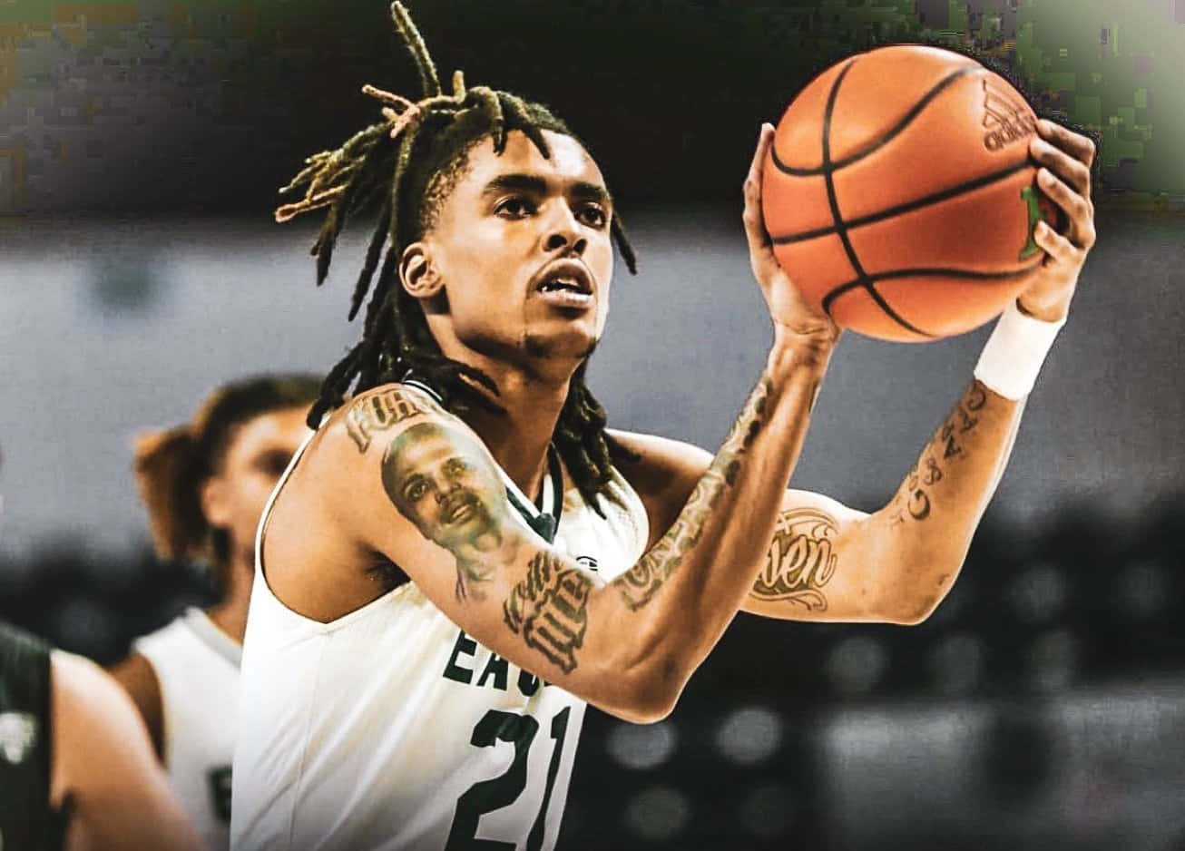 Emoni Bates, dreadlocks, tattoos, HD Desktop Wallpaper