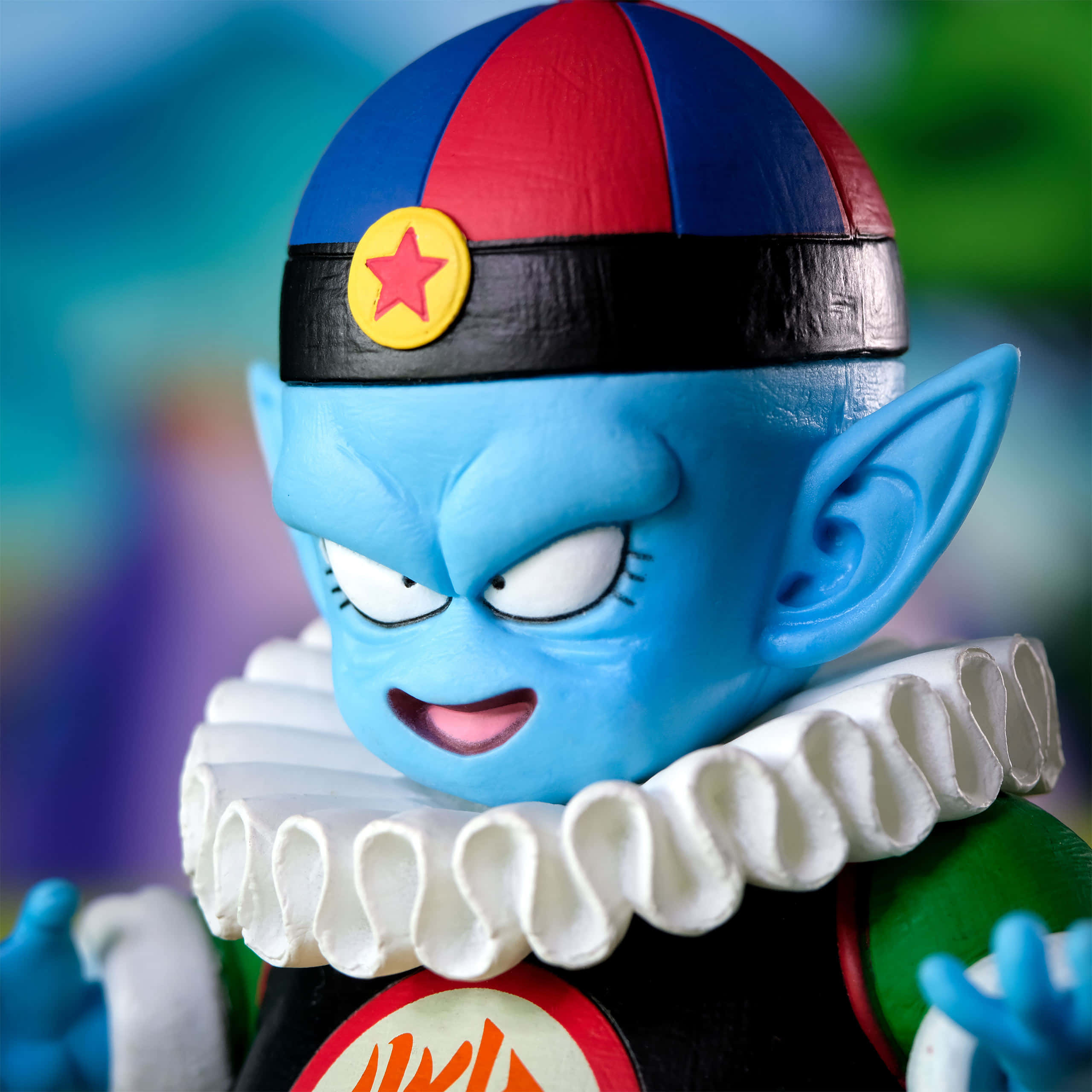 Emperor Pilaf, blue-skinned, pointed ears, 2K Desktop Wallpaper