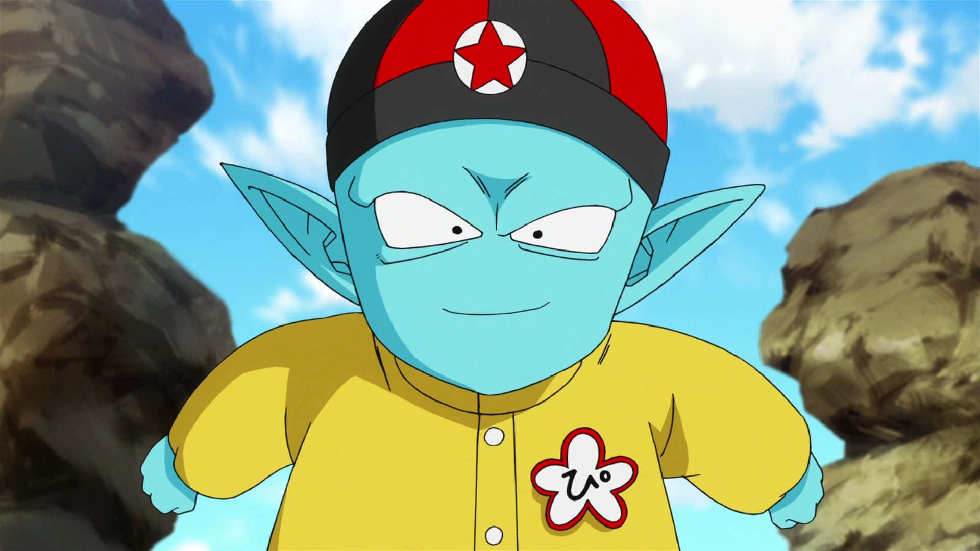 Emperor Pilaf, blue-skinned, pointed ears, Full HD Desktop Wallpaper