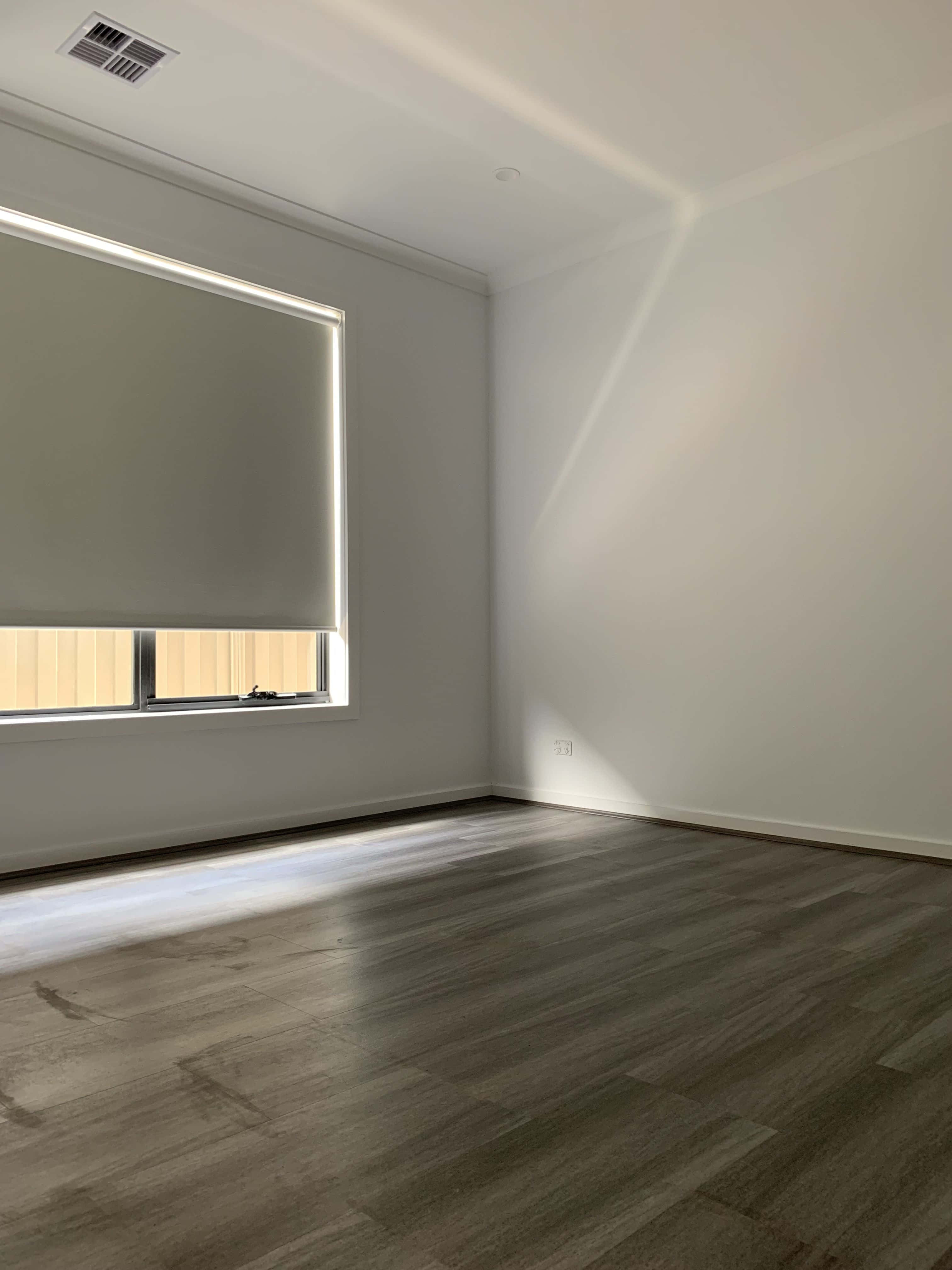 empty room, sunlight, window, 4K Phone Wallpaper