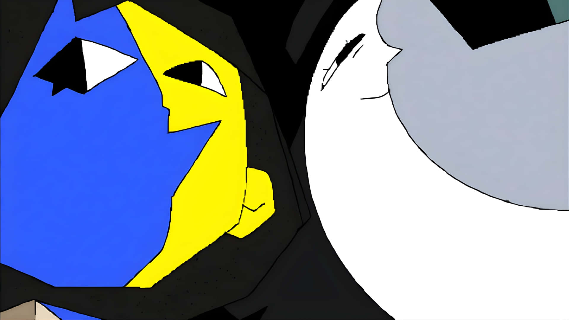 Ena, blue, yellow, Full HD Desktop Wallpaper