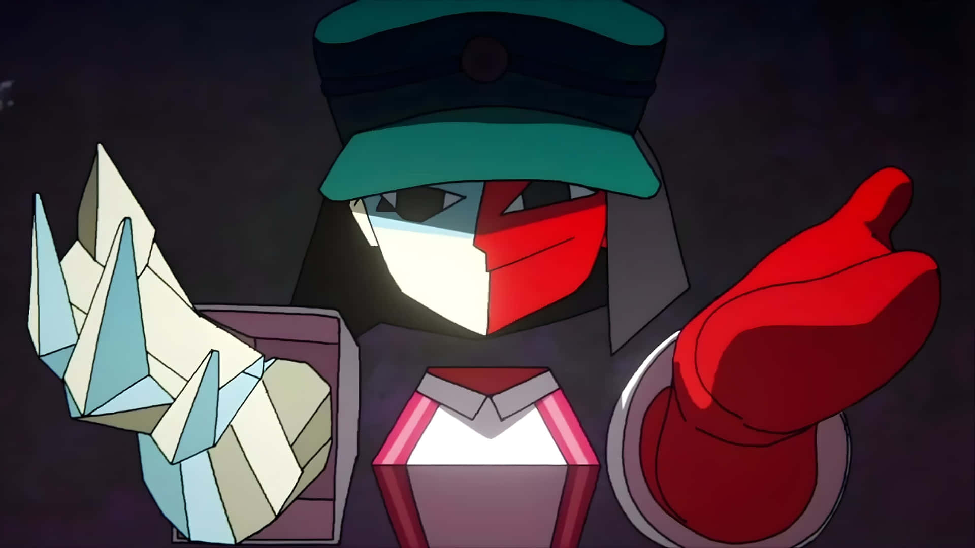 Ena, green cap, red glove, Full HD Desktop Wallpaper