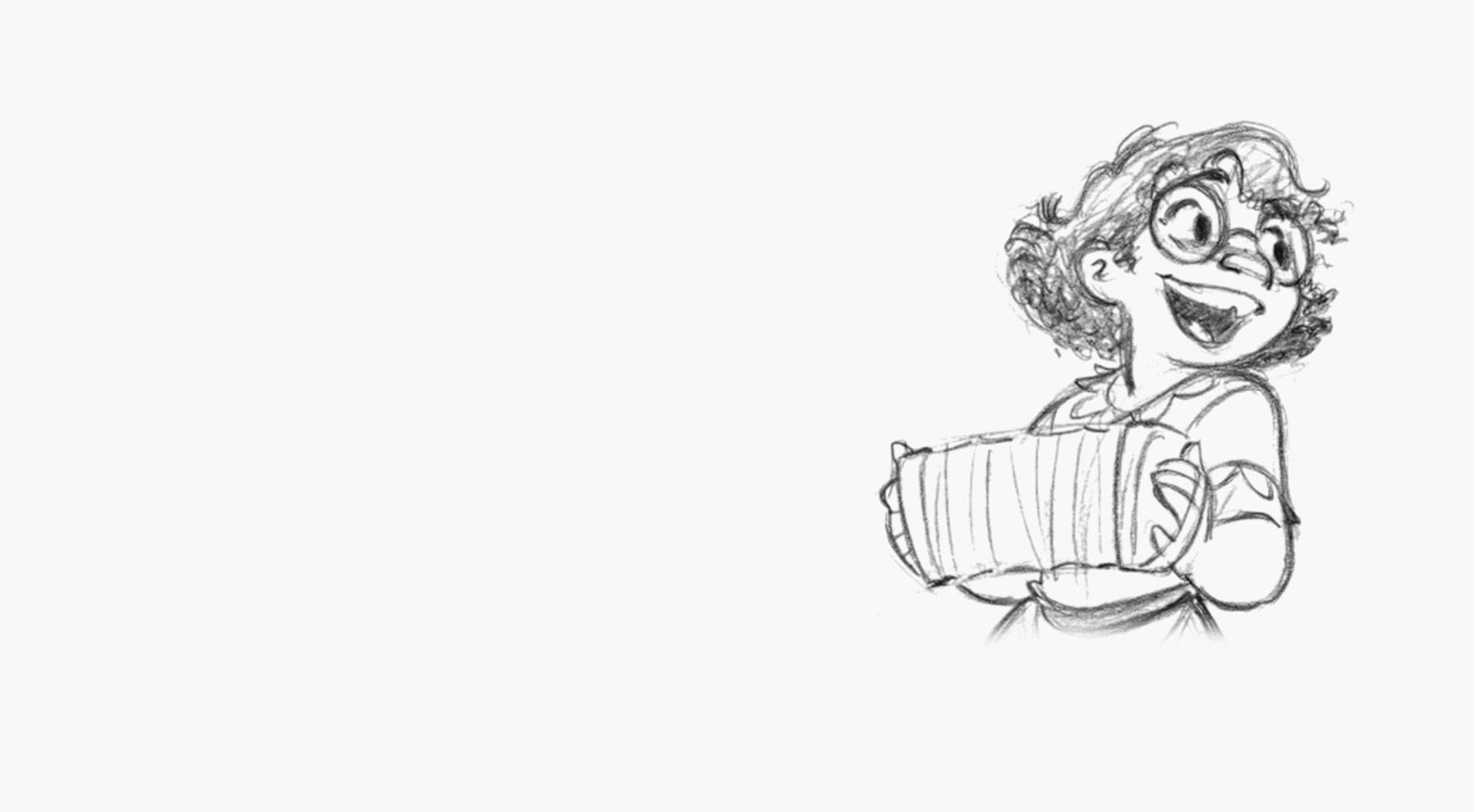 Encanto, Mirabel, curly hair, HD Desktop Wallpaper
