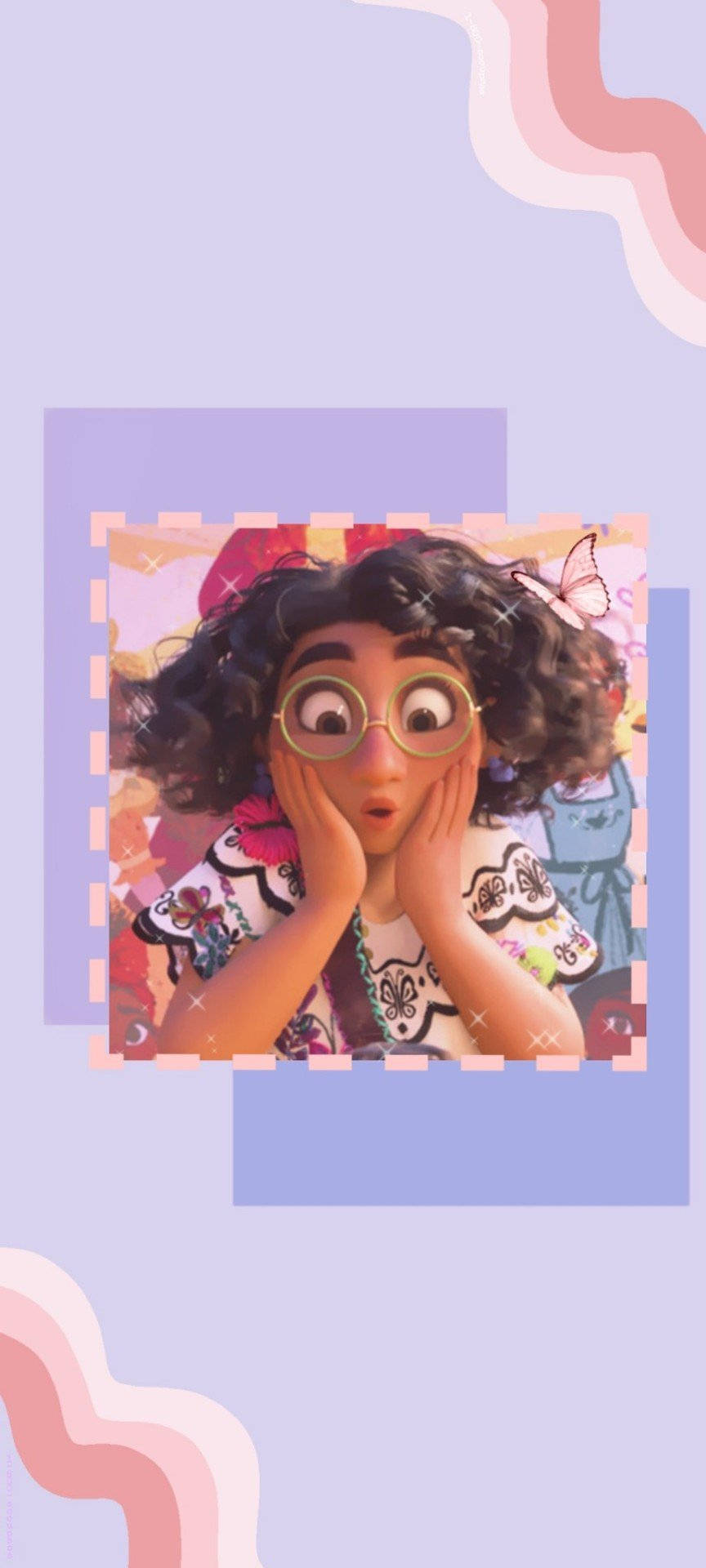 Encanto, Mirabel, curly hair, Full HD Phone Wallpaper