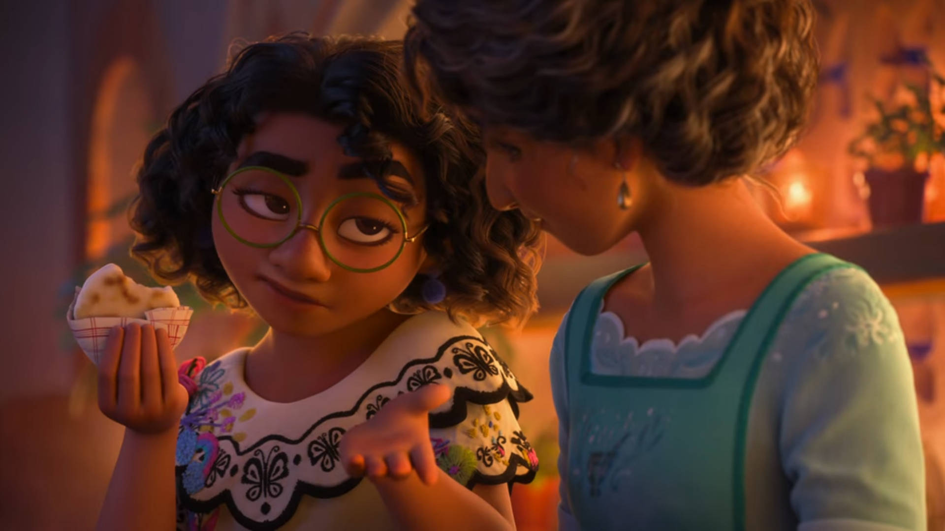 Encanto, Mirabel, curly hair, Full HD Desktop Wallpaper