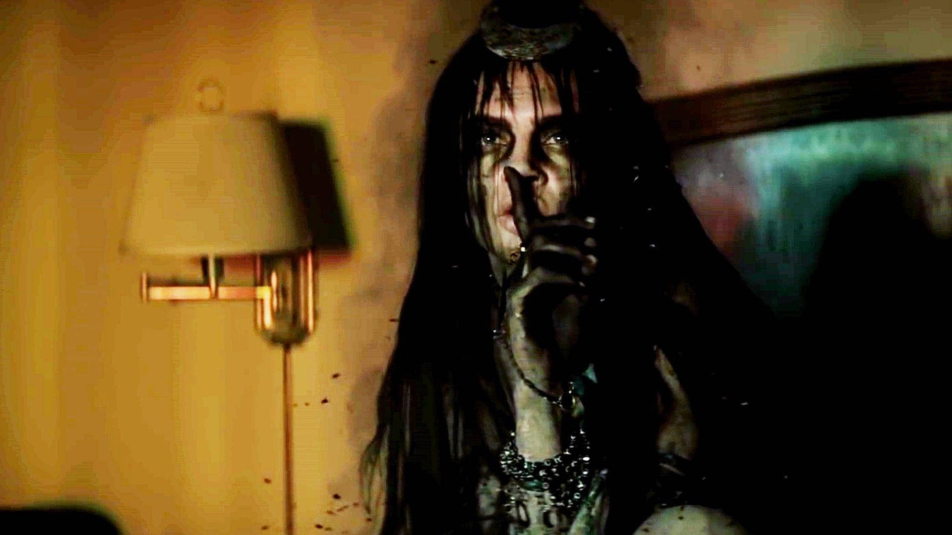 Enchantress, black aura, dimly lit room, Full HD Desktop Wallpaper
