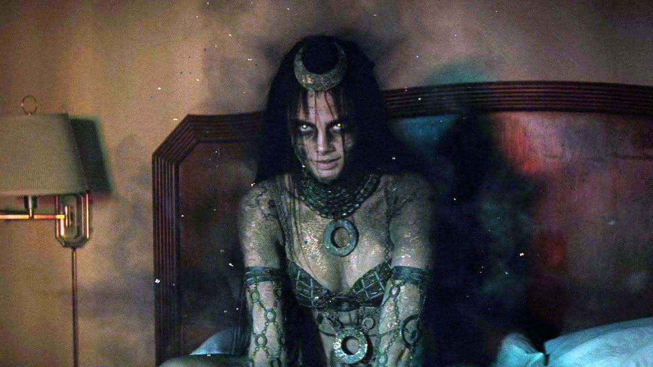 Enchantress, dark makeup, ornate jewelry, HD Desktop Wallpaper