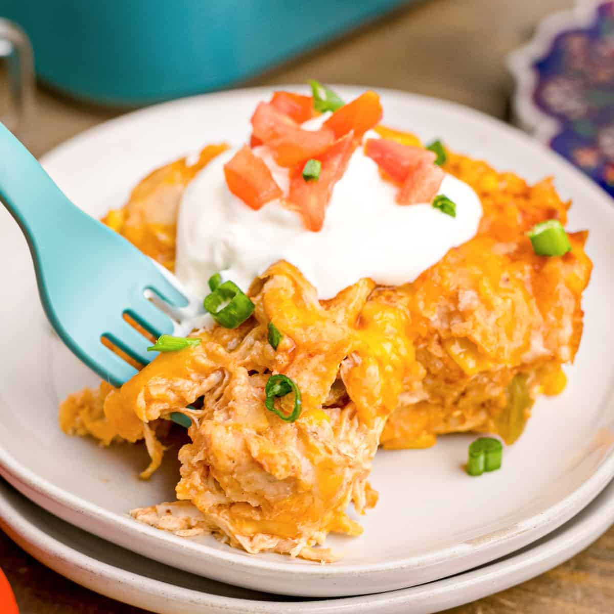 cheesy chicken enchilada casserole, sour cream, diced tomatoes, SD Desktop Wallpaper