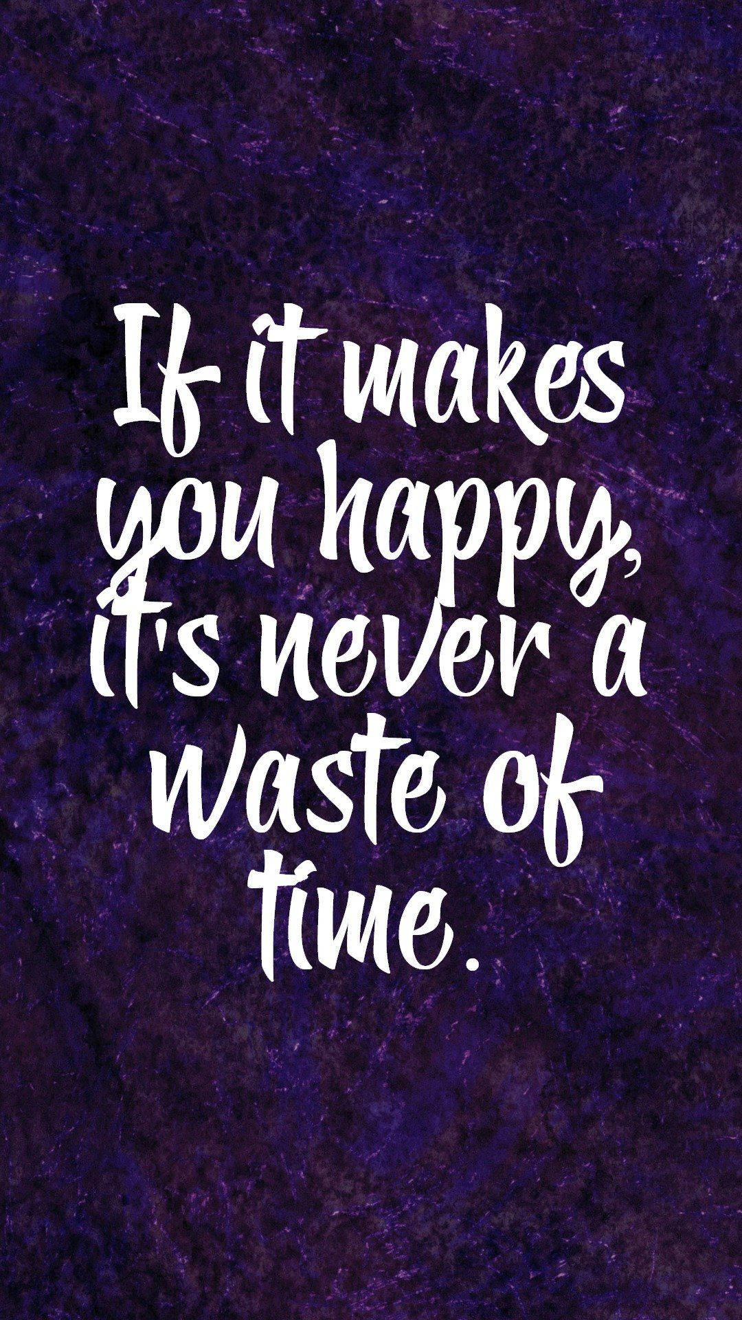 deep purple, textured background, white handwritten quote, Full HD Phone Wallpaper