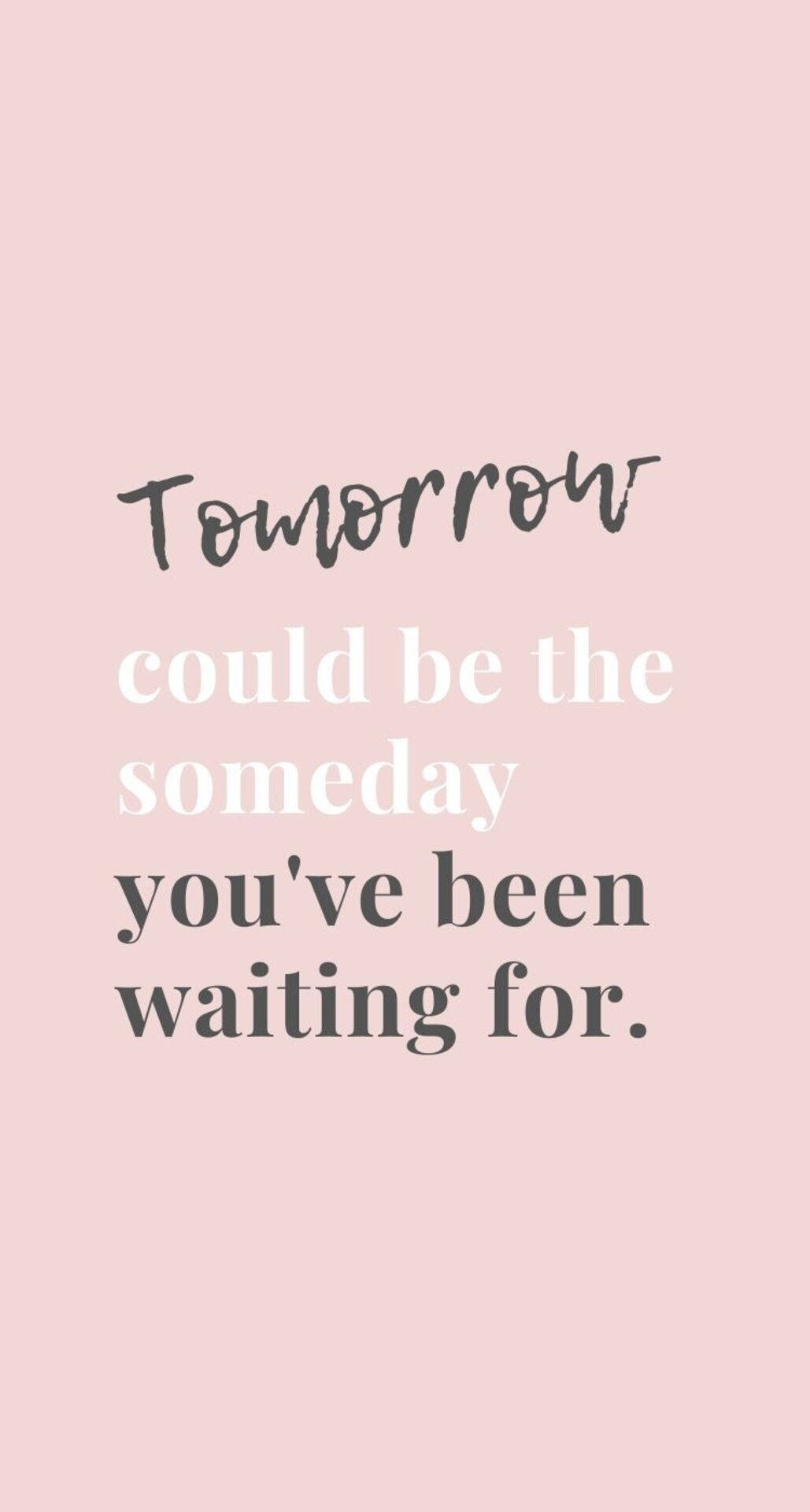 Encouraging Quotes, soft pink background, mixed gray and white fonts, Full HD Phone Wallpaper